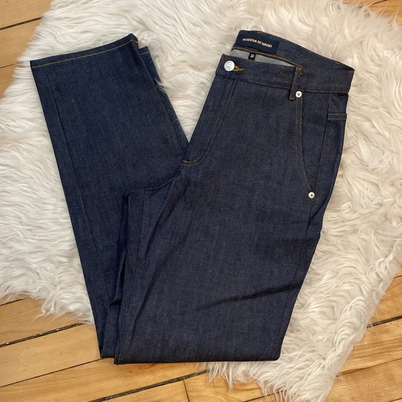 Vanessa Seward Victoire Dark Wash Jeans, Size 38/6 - Picture 13 of 17